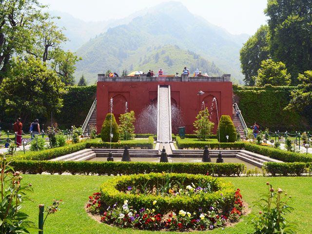 Mughal Gardens in Kashmir